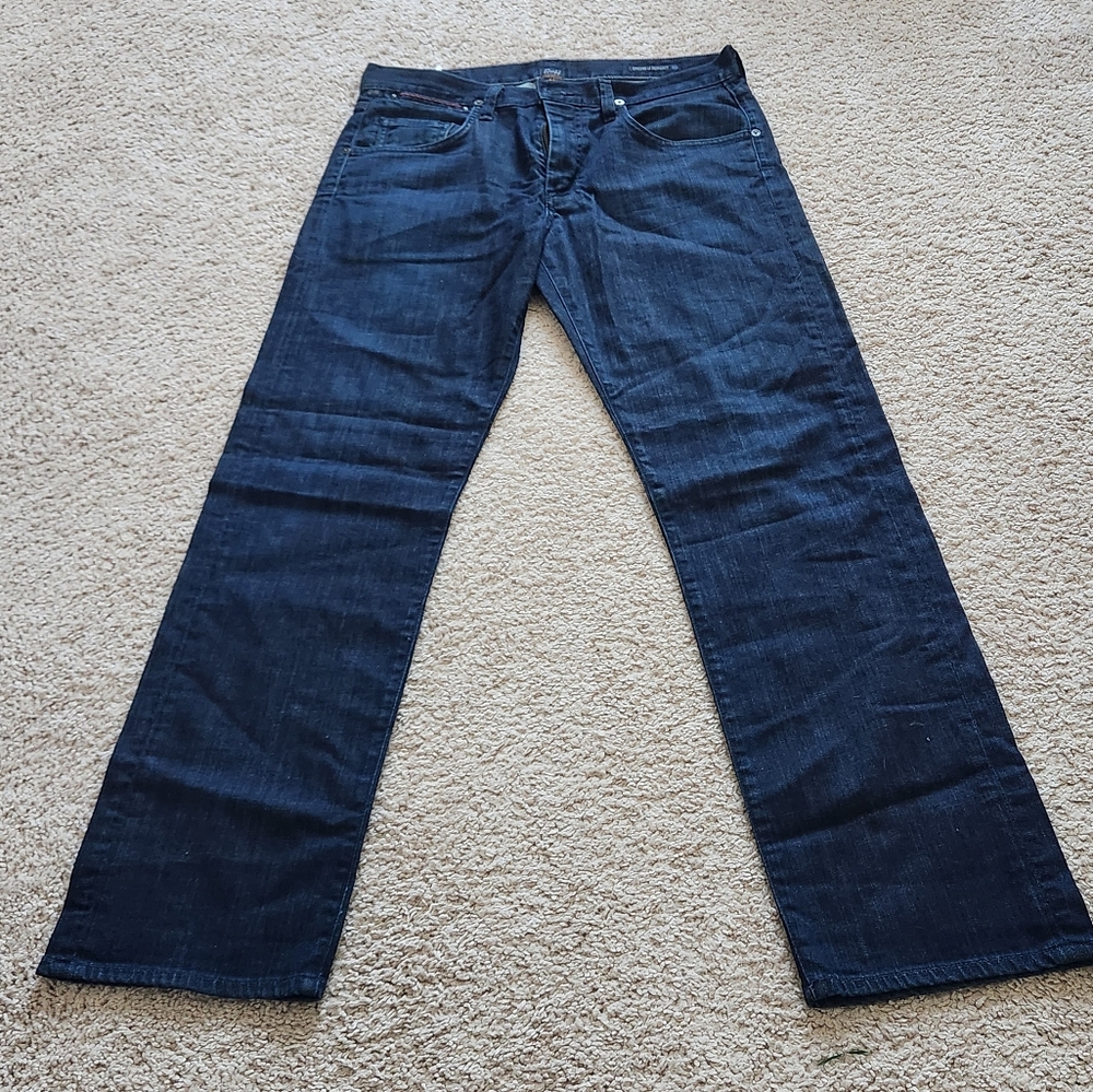 CITIZENS OF HUMANITY BLUE JEANS SIZE 32X34